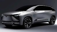 Lexus' new pure electric SUV, possibly named the TZ series?