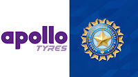 Apollo Tyres announced new sponsor for Indian cricket team by BCCI