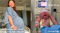 World’s jumbo baby born in the US weighing 12 pounds 14 ounces amazes doctors; goes viral for his record-