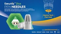 Sandstone Easydrip™ Plus with Hextra Tech™ Hexagonal Broad Hub Delivers Steadier, More Comfortable Insulin Injections