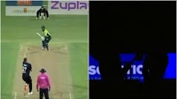NZ pacer's quick instincts avert possible disaster for Tayyab Tahir as lights go off just before ball's release
