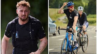 What is Sam Thompson's gruelling 260-mile run and cycle Soccer Aid challenge route?