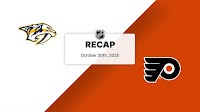 Zegras has 3 points, Flyers defeat Predators for 3rd straight win