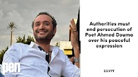 Egypt: Authorities must end persecution of Poet Ahmed Douma over his peaceful expression