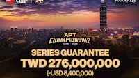 Asian Poker Tour Championship in Taiwan Features $5M Guaranteed Main Event