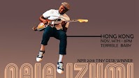 Catch Naia Izumi, winner of the 2018 NPR Tiny Desk Contest, live at Terrible Baby on 14 November