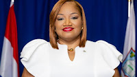 Minister of Finance Marinka Gumbs Addresses 2025 Budget Challenges and Progress in Parliament.