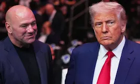 President Trump mulls UFC fight on White House grounds