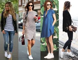 Resultado de imagem para LOOK COM tenis branco feminino