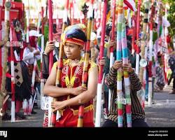 Image of Kediri Carnival festival in East Java