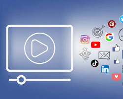 Image of modern content marketing innovation infographics interactive digital content social media storytelling brand podcast studio virtual reality marketing experience