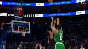 Jayson Tatum connects on a deep 3