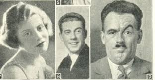 Jane Ayr, Johnny Schofield, Dick Evans. Mona Vivian, Jack Stanley, Johnny Schofield, Jane Ayr, ... - br1927ayrschevans