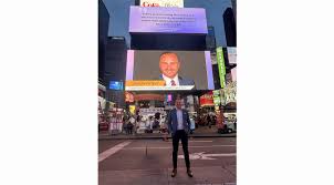 Bethlehem Funeral Director Featured in Times Square for National Campaign Honoring Funeral Professionals