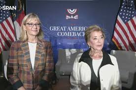 Education Secretary Linda McMahon Speaks to Reporters in New Bern, North Carolina