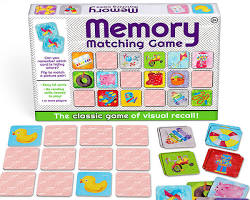 Image of person playing the Memory Match game