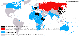 Resultado de imagen de mapas segunda guerra mundial