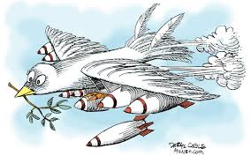 Image result for NATO Bombs CARTOON