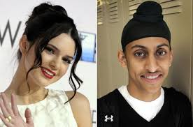 Balraj Singh Bhugra wants Kendall Jenner to be his prom date Television personality Kendall Jenner, left, and Balraj Singh Bhugra. - 10856808-large