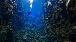 Image result for towering mountains and deep trenches in the depths of the sea.