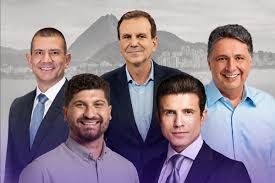 Eduardo Paes, Garotinho, Douglas Ruas, André Marinho e Willian Siri se enfrentam no primeiro debate do Rio