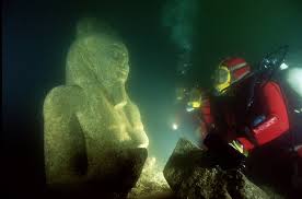 Resultado de imagen para ciudad sumergida de  Alejandría, Egipto