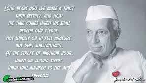 Jawaharlal Nehru Quotes with Picture | Jawaharlal Nehru Sayings ... via Relatably.com