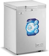STAR TRACK Chest Freezer 150 Liters, White, Anti Scratch ...
