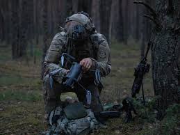 US Army soldiers are learning to treat the sky above as a source of danger and listen for the buzz of enemy drones