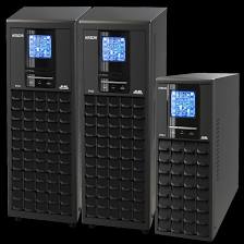 Hitachi make 1kva(1ph-1ph) online ups with 12v,42ah*3nos exide make smf battery including rack interlink cable and installation