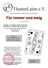 Plakat \u0026quot;Für immer und ewig\u0026quot; von Jürgen Gallus - Essen-