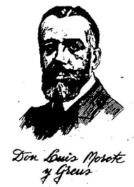 Luis Morote y Greus (Valencia, 1864 ; 1913). Dedicó su vida al mundo exterior de España: a Cuba, a Marruecos y a Canarias. - luismorote