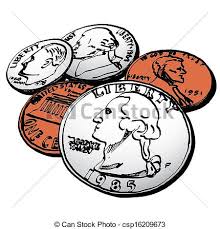 Image result for clip art coins