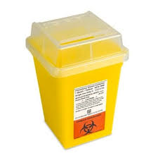Sharps container 1 lb, yellow polypropylene | Sigma-Aldrich