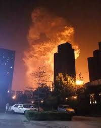 Image result for 天津大爆炸图片