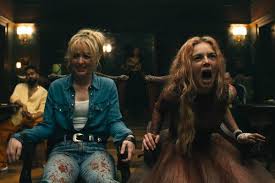 Samara Weaving in Ready or Not 2: Here I Come