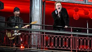 Irish rock legends U2 get the nod to perform during the NFL's Thanksgiving Eve halftime show