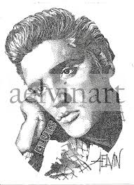 Elvis Presley - Pointillism by Andrew Elvin - Elvis Presley - Pointillism ... - elvis-presley-pointillism-andrew-elvin