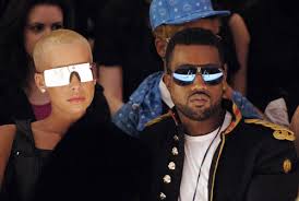 Image result for kanye west & amber rose