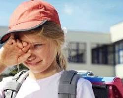 Image of Fear of school in children