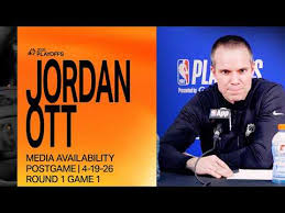 Head Coach Jordan Ott Postgame Media Availability | Phoenix Suns | NBA Playoffs