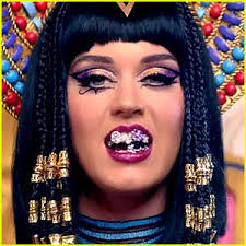 Katy Perry Wears Grillz as Katy-Patra for &#39;Dark Horse&#39; Video Promo -. Katy Perry wears her most bling&#39;d out grillz in the new video promo for her “Dark ... - katy-perry-wears-grillz-as-katy-patra-for-dark-horse-video-promo