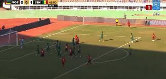 Geny Catamo marca no Moçambique-Senegal com remate de fora de área