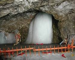 Image of Amarnath Cave Shrine, Kashmir
