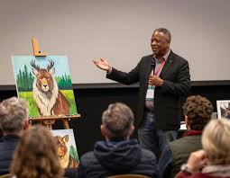 Canada joins the USA, France, Germany, UK, Australia, Mexico, and Spain: Darrell Chocolate’s Northern Indigenous Art Steals the Show at Edmonton’s Tourism Conference, Boosting Airlines and Hotel Bookings!