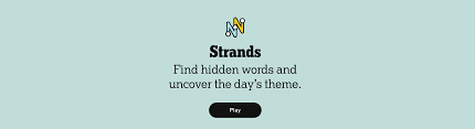 NYT Strands Daily Puzzle Recap: November 2025