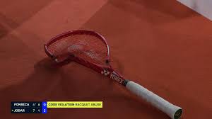 Fonseca perde la testa con Jodar: spacca la racchetta e saluta l'Atp di Madrid