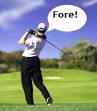 Golf terms fore