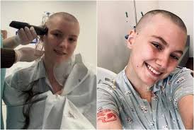 Isabel Veloso raspa o cabelo pela 6ª vez antes do transplante de medula: 'A última, se Deus quiser'