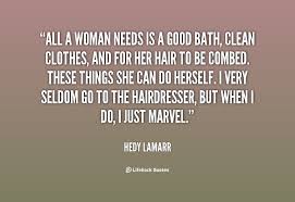 Hedy Lamarr Quotes. QuotesGram via Relatably.com